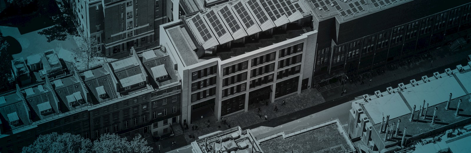 Aerial View of a  London Building - Mace Group