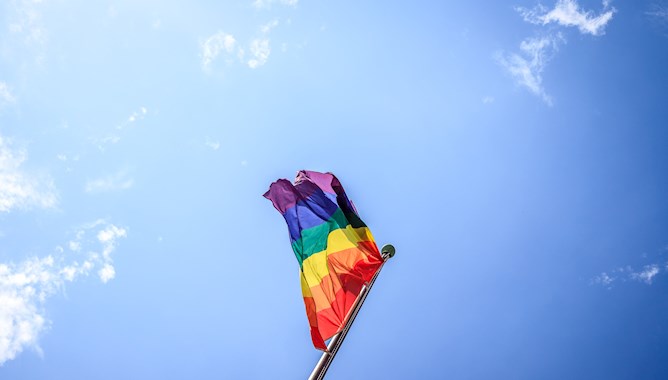 LGBTQ flag Mace Group