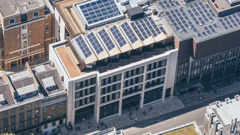 UCL Student Centre Solar Panel - Mace Group