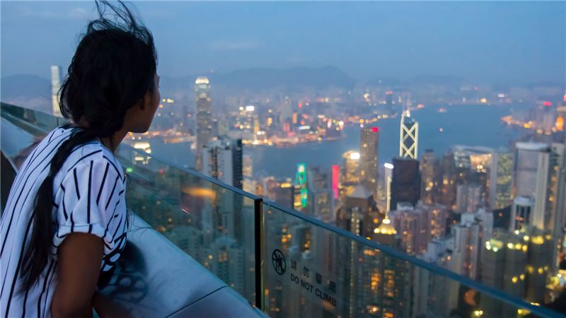 Female at a Terrace in Hong Kong - Mace Group