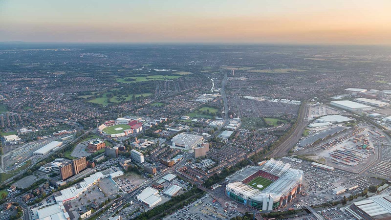 Aerial View of Manchester - Mace Group