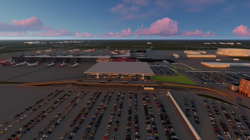 CGI View of Keflavik Airport - Mace Group