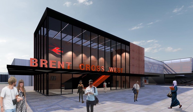 CGI of Brent Cross West View - Mace Group