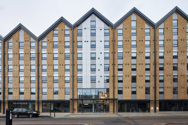 Exeter Student Accommodation Building Exterior - Mace Group