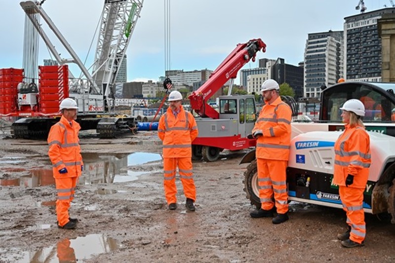 Mace People Working on HS2 at Curzon Street - Mace Group