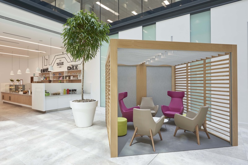 The Spark Cafe, Modern Interior Design - Mace Group