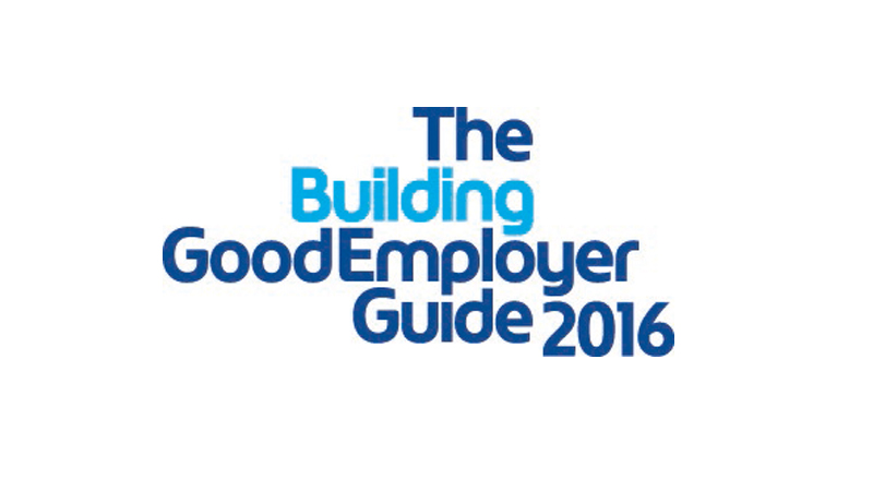 The Building GoodEmployer Guide 2016 Logo - Mace Group