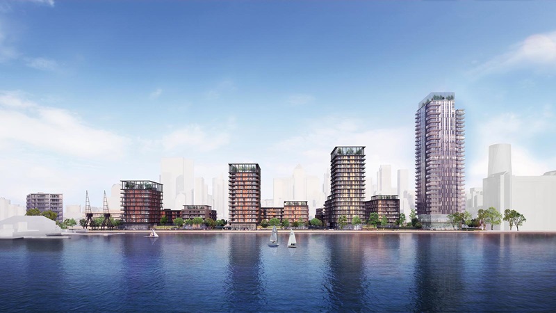 Westferry Waterfront Buildings - Mace Group