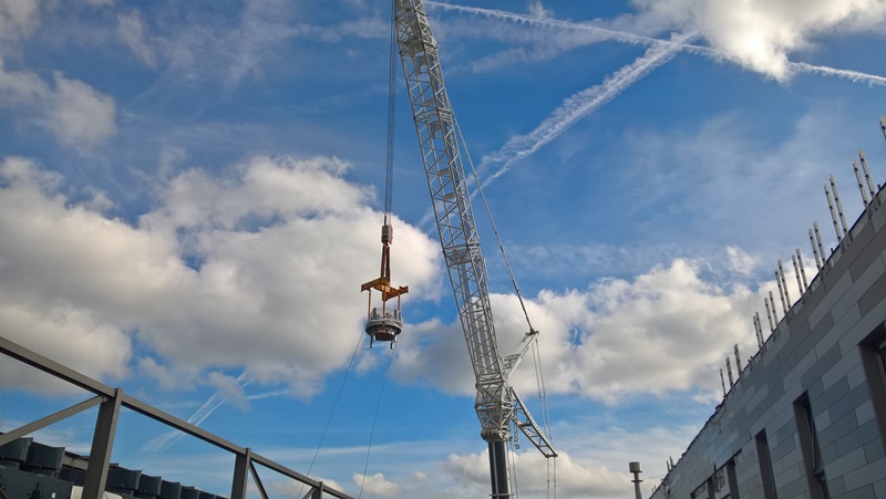 Sky High Construction Cranes - Mace Group