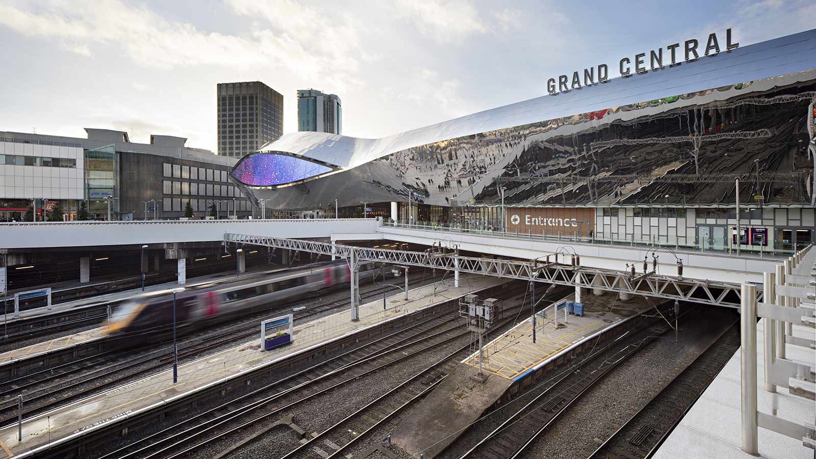 Birmingham New Street Station Grand Central Rail View - Mace Group