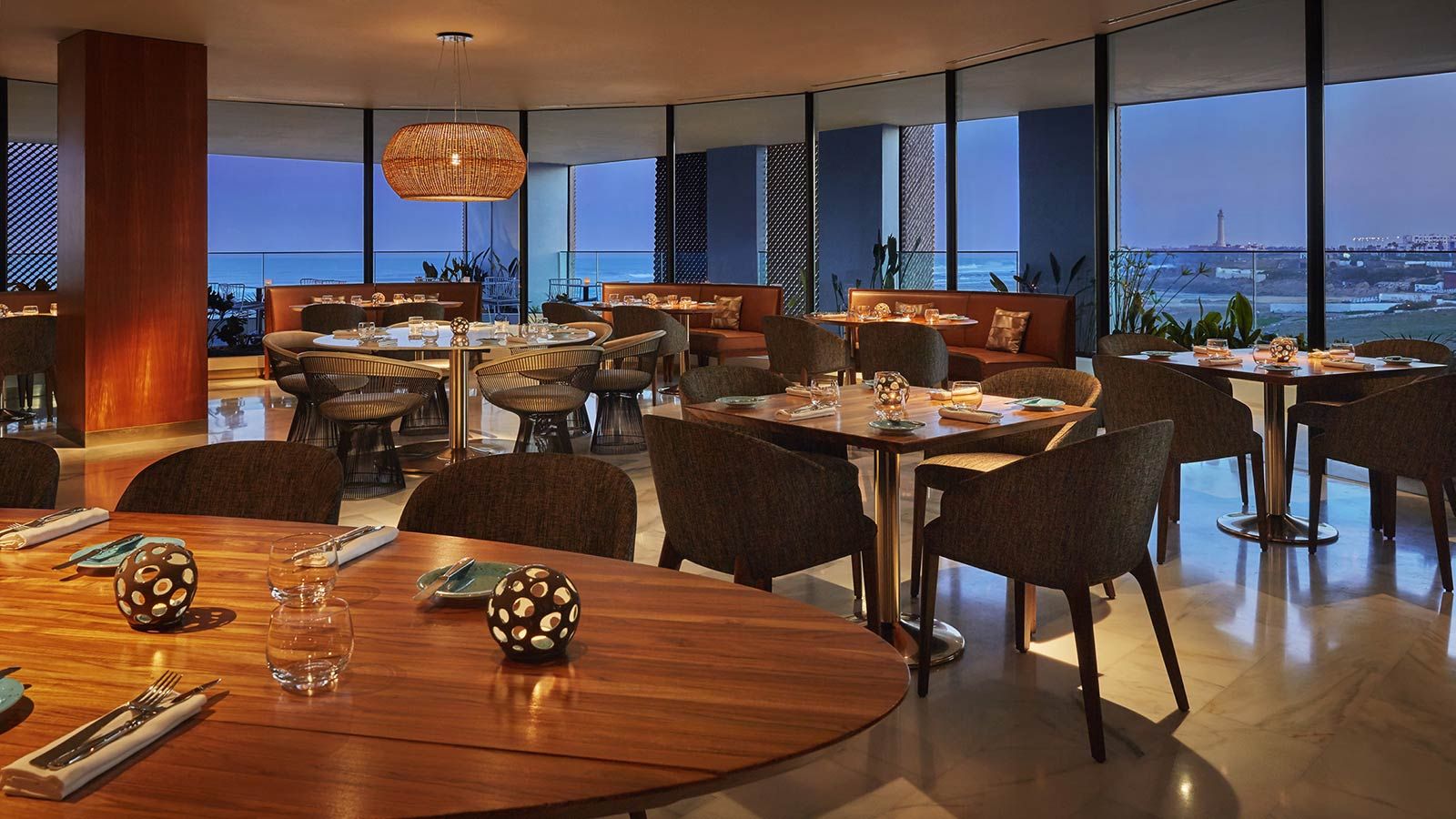 Casablanca Four Seasons Hotel, Modern Sea View Restaurant - Mace Group