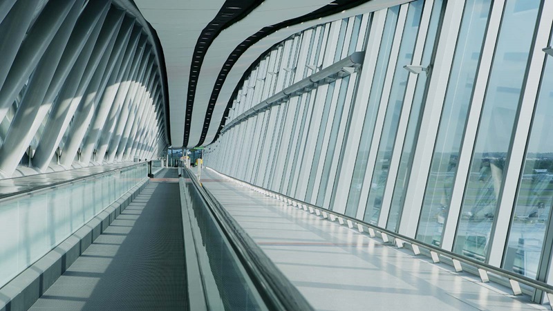 Inside Gatwick Airport Bridge - Mace Group