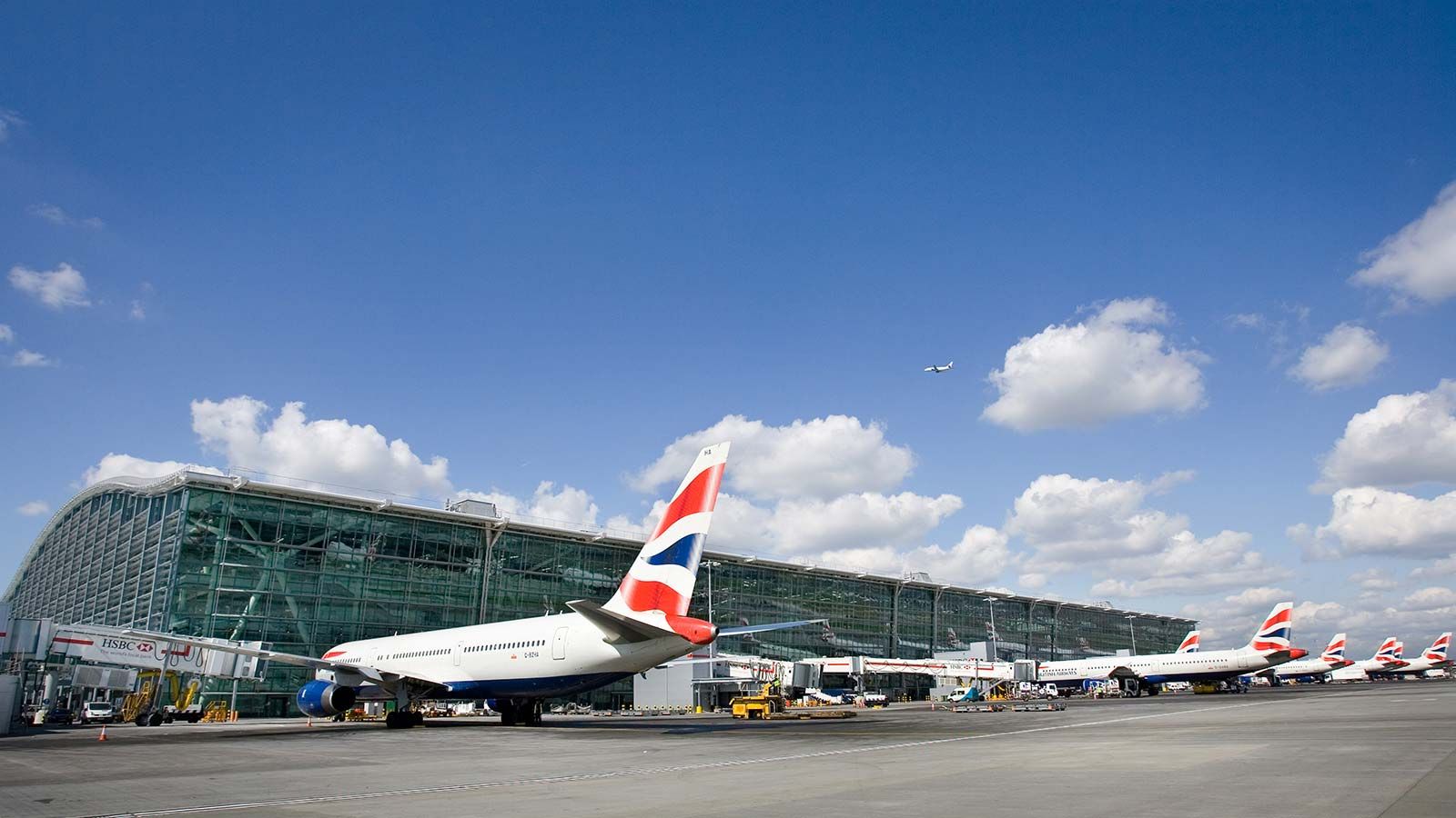 British Airways' Parked Planes, London Heathrow T5 - Mace Group