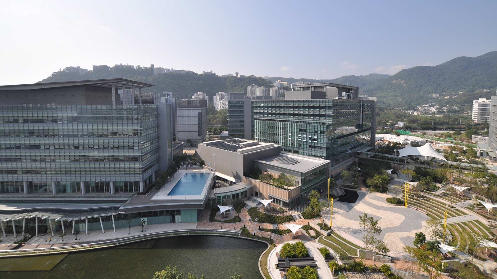 External View of Hong Kong Science Park - Mace Group
