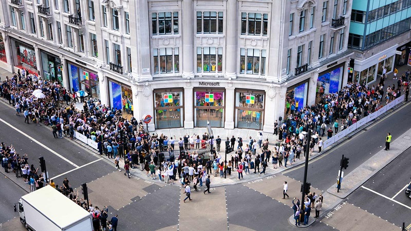 Microsoft Flagship Retail Store, London Oxford Street - Mace Group