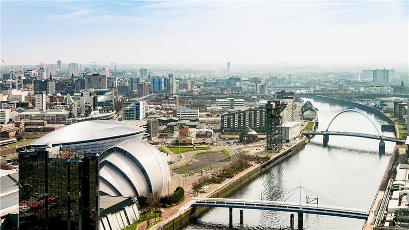 Scottish Enterprise LCIP, Glasgow Skyline River View - Mace Group