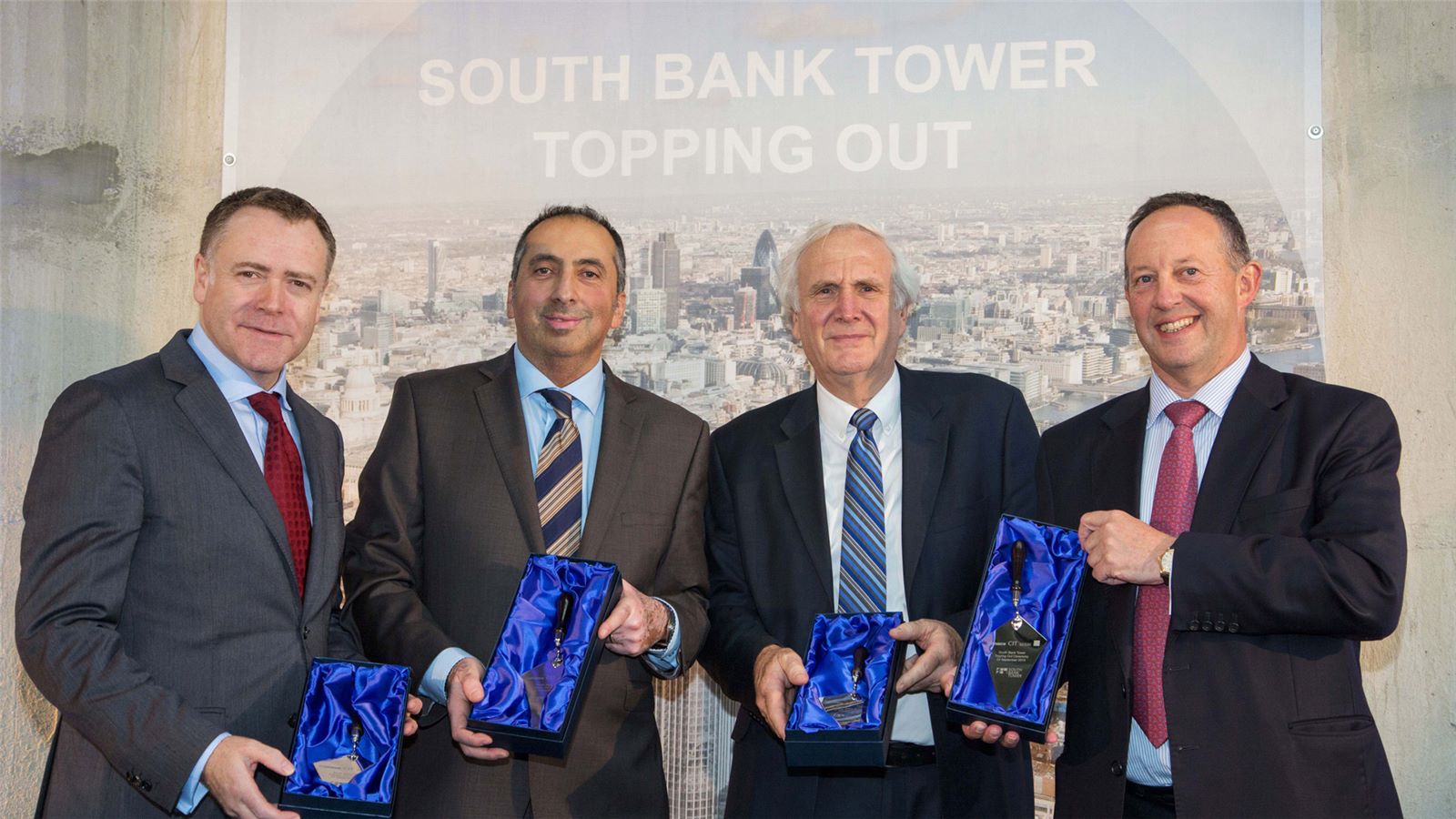 London Southbank Tower, Topping Out Team - Mace Group
