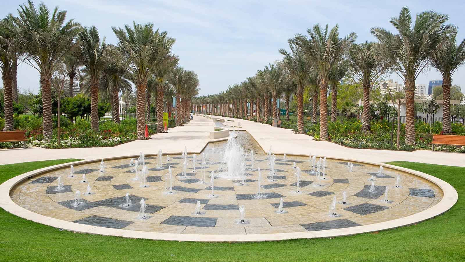 Fountains at Umm Al Emarat Park - Mace Group